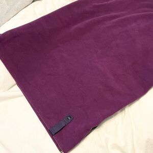 Lululemon Large Purple Fleece Scarf